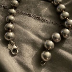 Tiffany silver ball bracelet